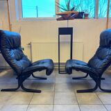 Chauffeuse et ottoman vintage “Siesta Deluxe” par Ingmar Relling