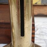 pair of brass candlesticks