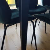 Solid oak dining table