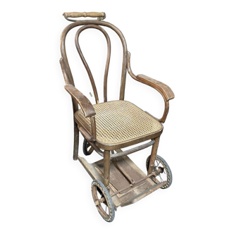 18th century roller chair