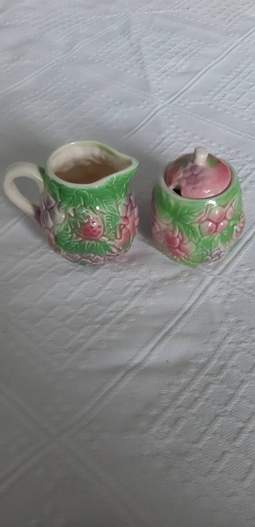Milk and jam pots