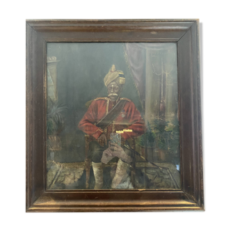 Old portrait of a maharaja