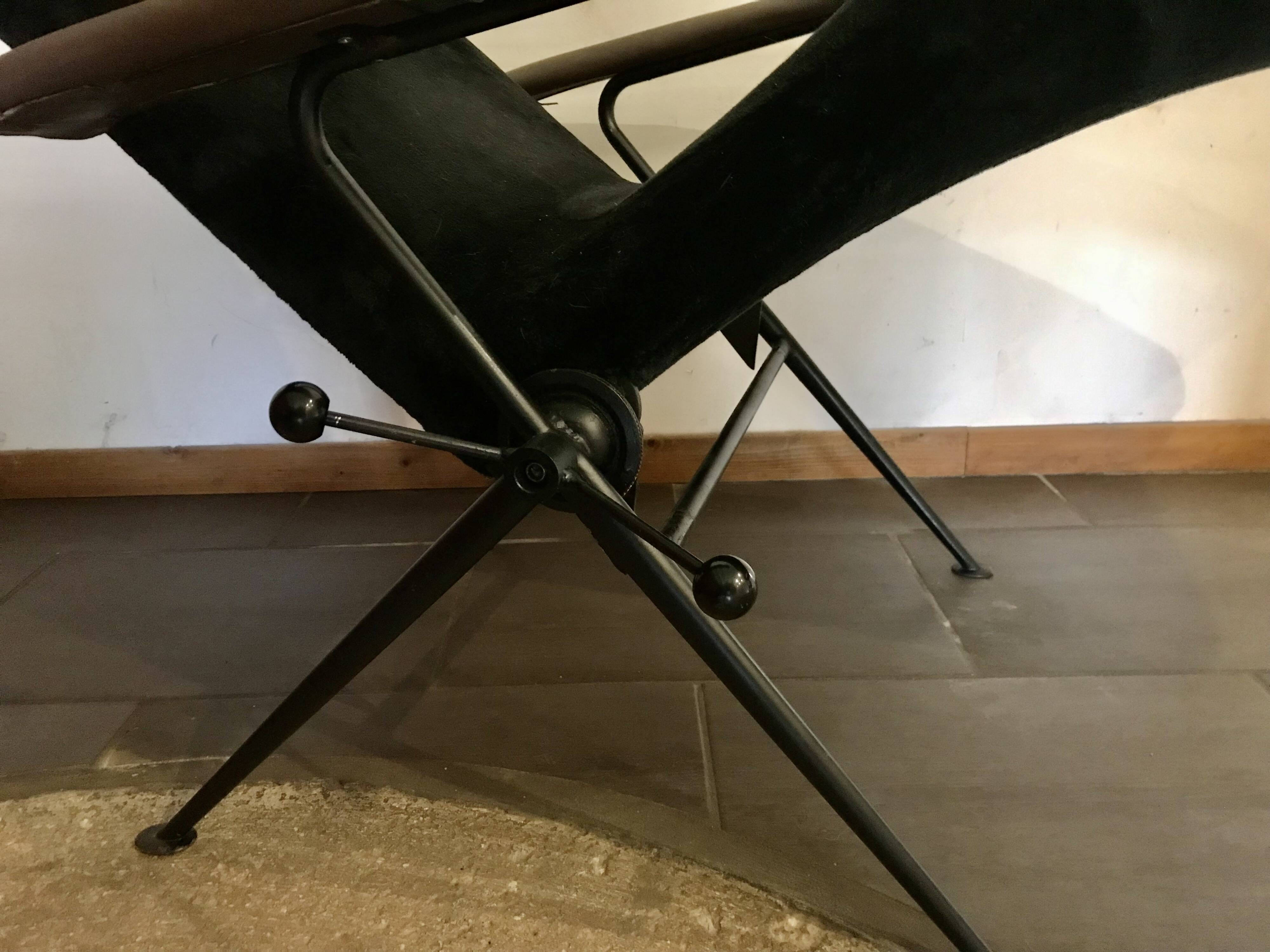 CHAISE LONGUE MODULABLE DESIGN 1950.