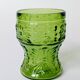 Set of 6 Bormioli tempered glass tumblers, Italy, 1970s