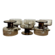 6 “Mobil” smoked foot cups