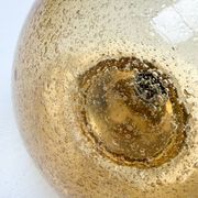 Ceiling or wall lamp in amber mushroom style, 1960s.