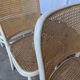 Set of 4 Thonet Style 811 Cane Chair: Josef Hoffman Mid-Century Modern Furn