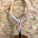 Ancienne raquette tennis super court junior bois