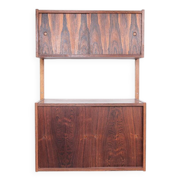Meuble mural PS System avec 2 armoires, design danois, années 1960