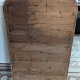 Large antique gilded mirror.