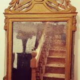 Gilded mirror Louis XVI