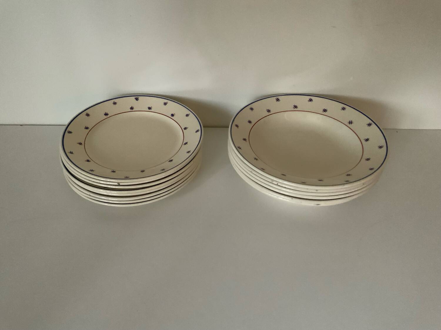 Iron earth soup plates