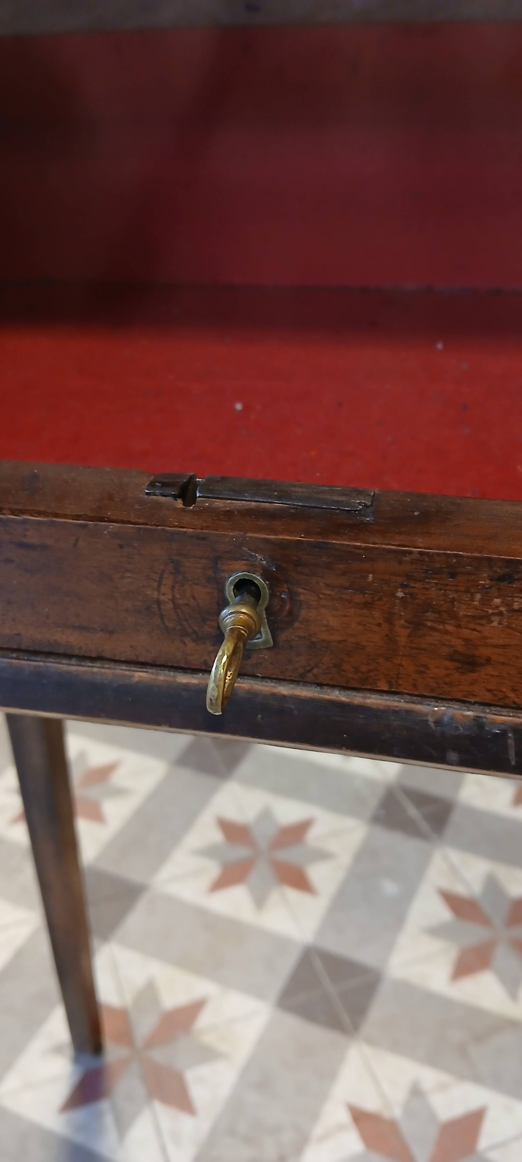 Antique school desk