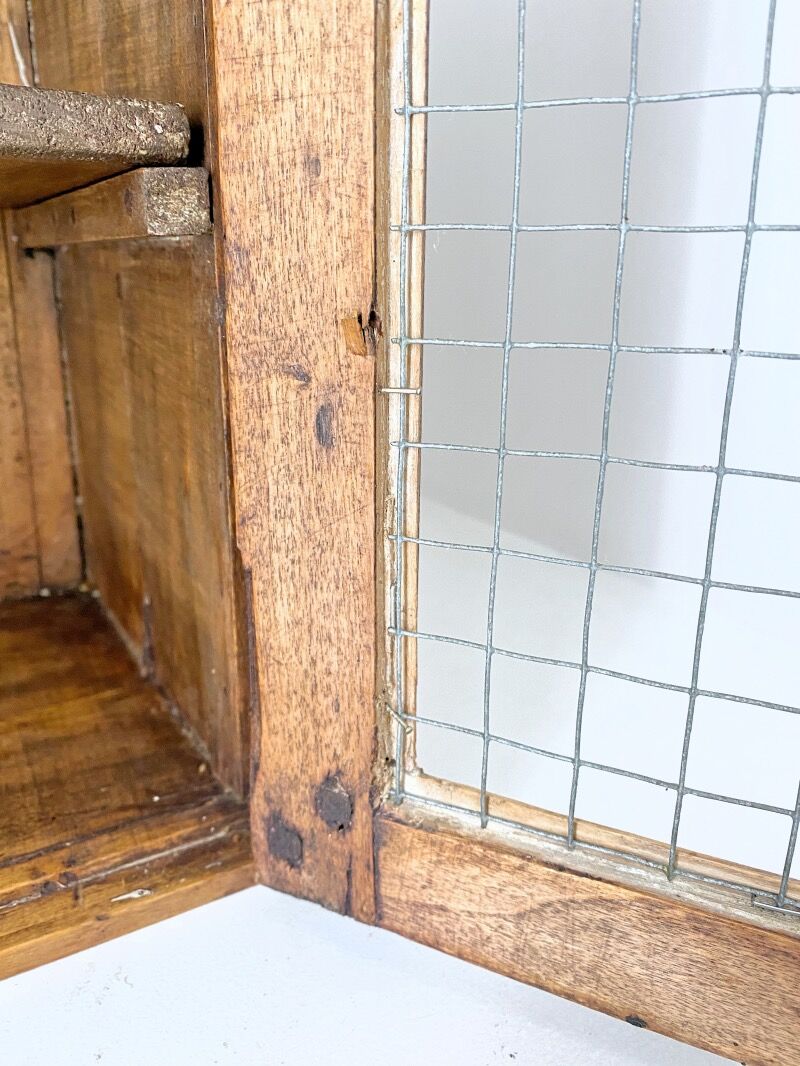 Wooden wall-mounted toilet cabinet