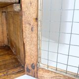 Wooden wall-mounted toilet cabinet