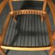 Pair of armchairs and foot rest 20th century
