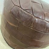 VINTAGE PATCHWORK OTTOMAN / FOOTREST