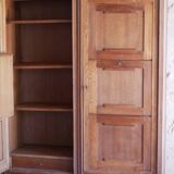 Pair of twin secretary cabinets