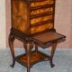 Commode Theodore Alexander style Campagne militaire en cuir