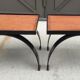 Paire de petites tables design