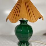 Lampe vintage vert anglais