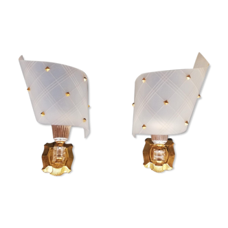 Pair of vintage sconces 60
