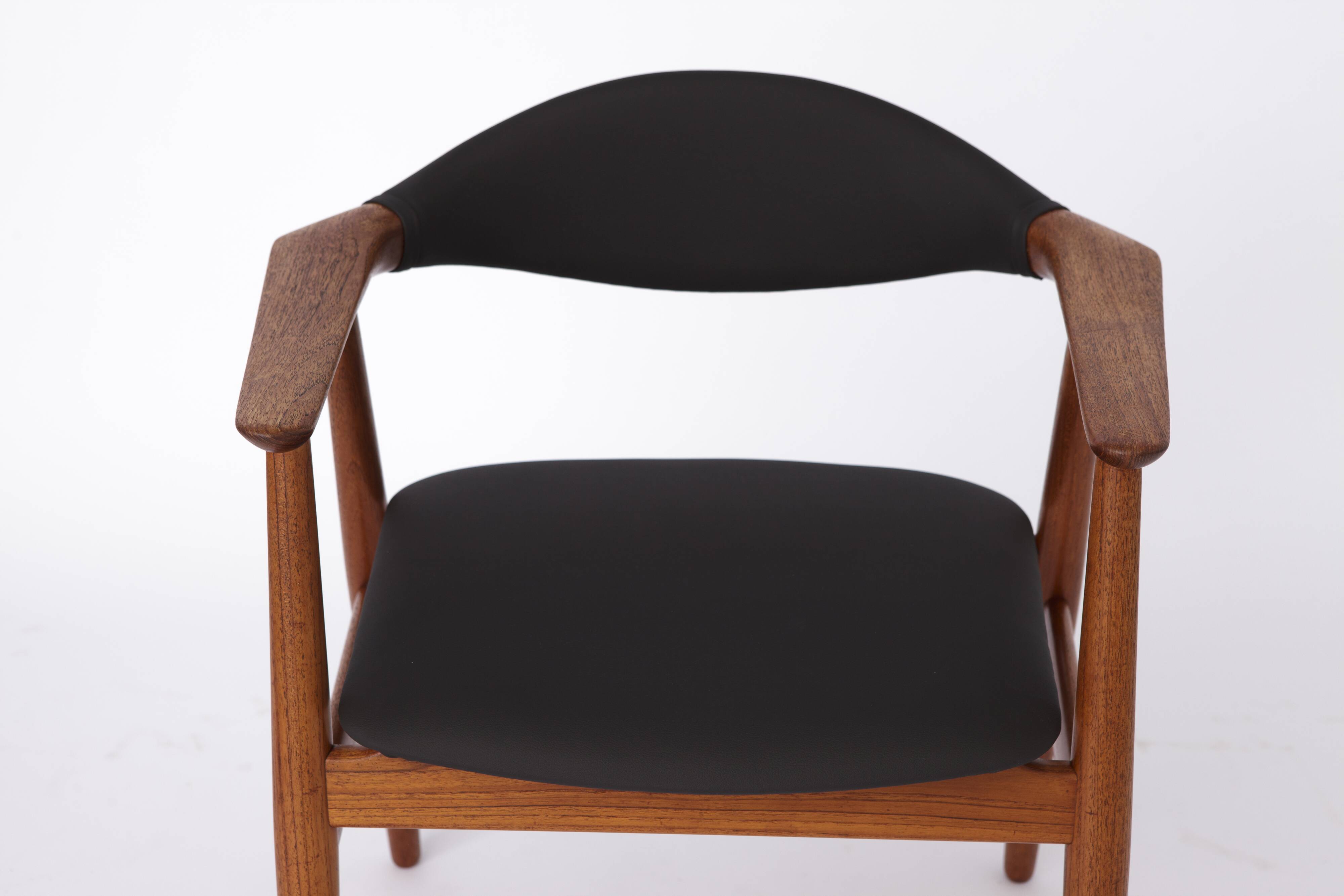 Armchair Erik Kirkegaard, 1960s Denmark, Vintage, Teak, for manufacturer Glostrup