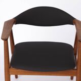 Armchair Erik Kirkegaard, 1960s Denmark, Vintage, Teak, for manufacturer Glostrup