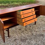 Scandinavian teak row