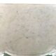 Louis XV style fireplace in white Carrara marble 19th century