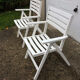 Pair of chairs folding vintage