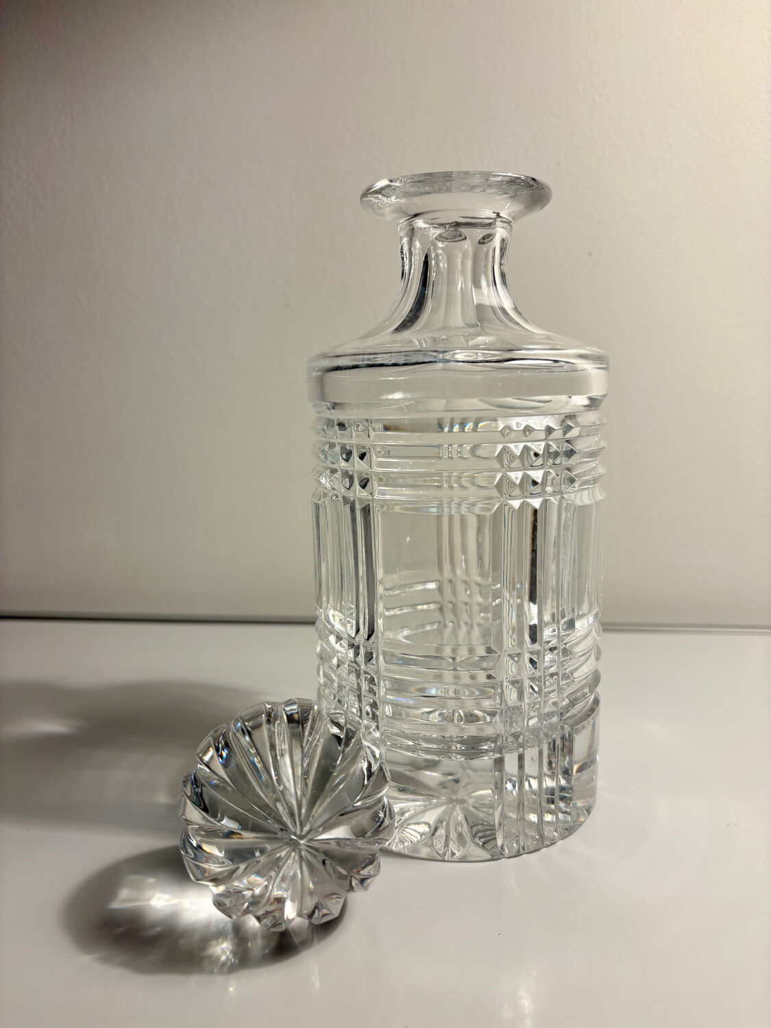 Carafe en cristal taillée Ralph Lauren