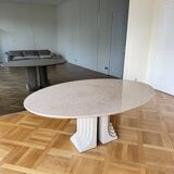 Table Granit Terrazzo, Plateau Oval