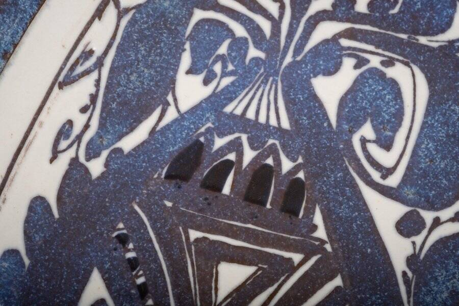 Tenera Faience Bowl by Kari Christensen for Royal Copenhagen, 1960s