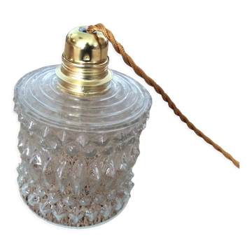 Suspension globe en verre