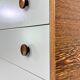 Dresser chiffonnier 6 drawers wenge and satin lacquer