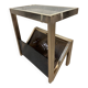 Vintage side table / magazine rack – Belgochrom