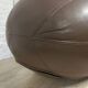 Pouf design by Antonio Pinto for Durlet leather rugby ball