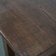 Antique English oak dining table from the 18th century for 4 to 6 people