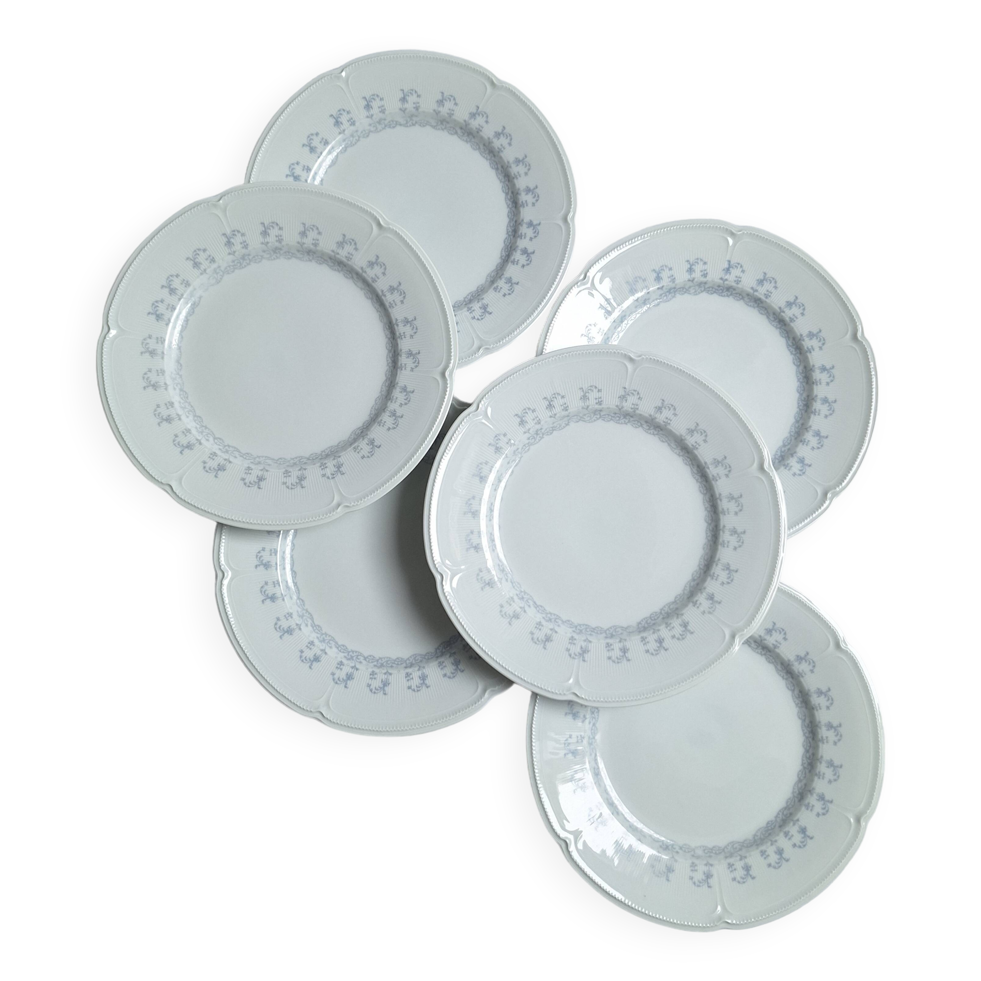Limoges porcelain flat plates
