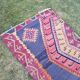 Vintage Turkish hallway rug 83x337 cm