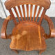 Office chair – vintage – solid wood – USA, circa 1900