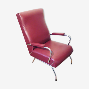 Fauteuil bordeaux