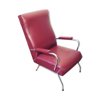 Fauteuil bordeaux