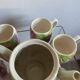 80s slip tea service