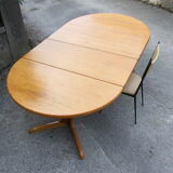 200cm pine expandable dining table