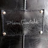 G1 leather armchair, rocker. Pierre Guariche