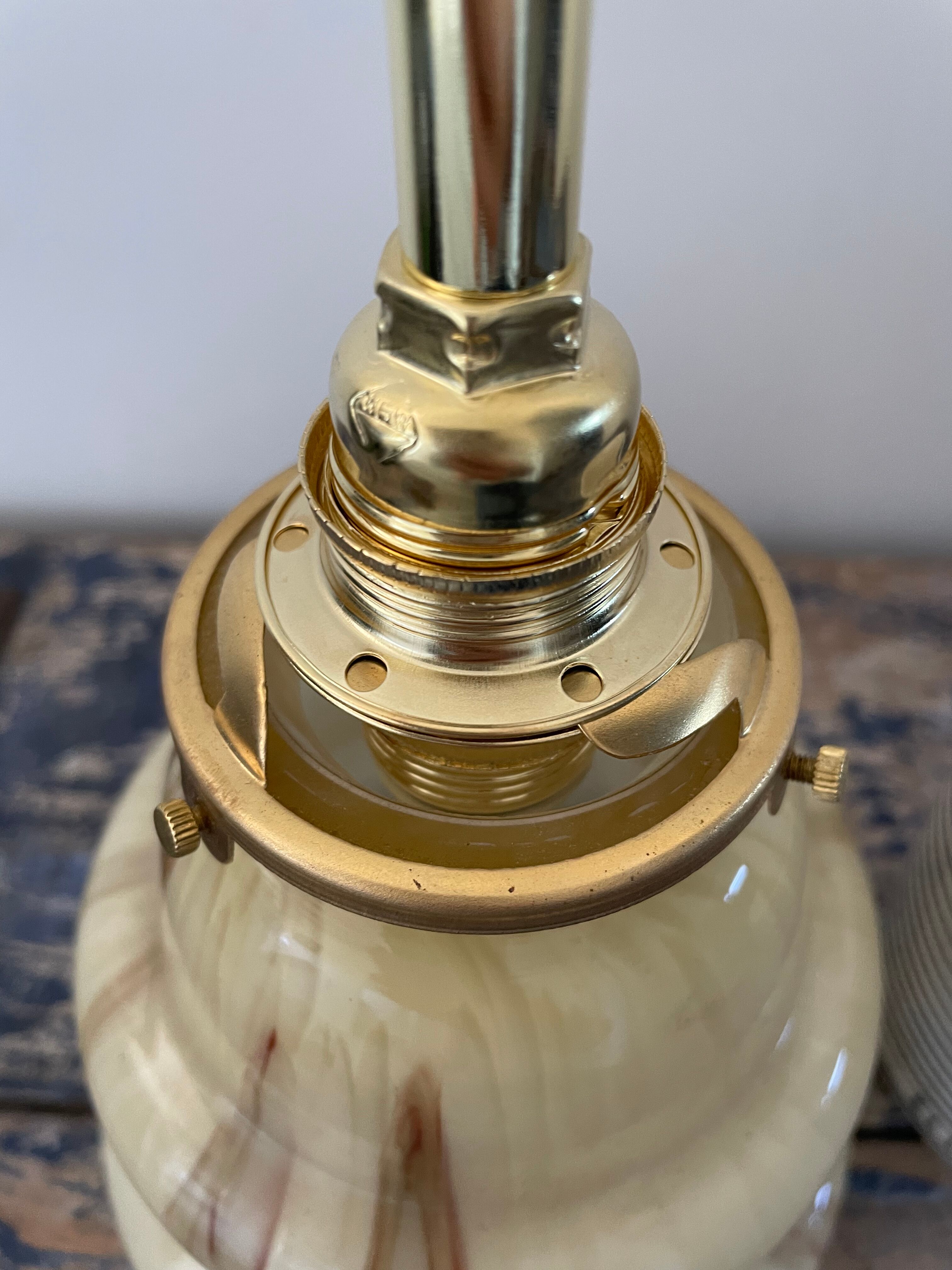 Set of two new electrified art deco wall lamps