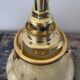Set of two new electrified art deco wall lamps