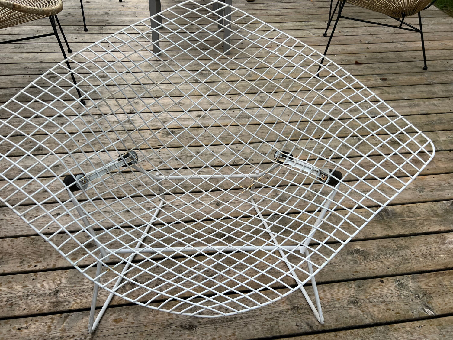 Armchair Bertoia Diamond large